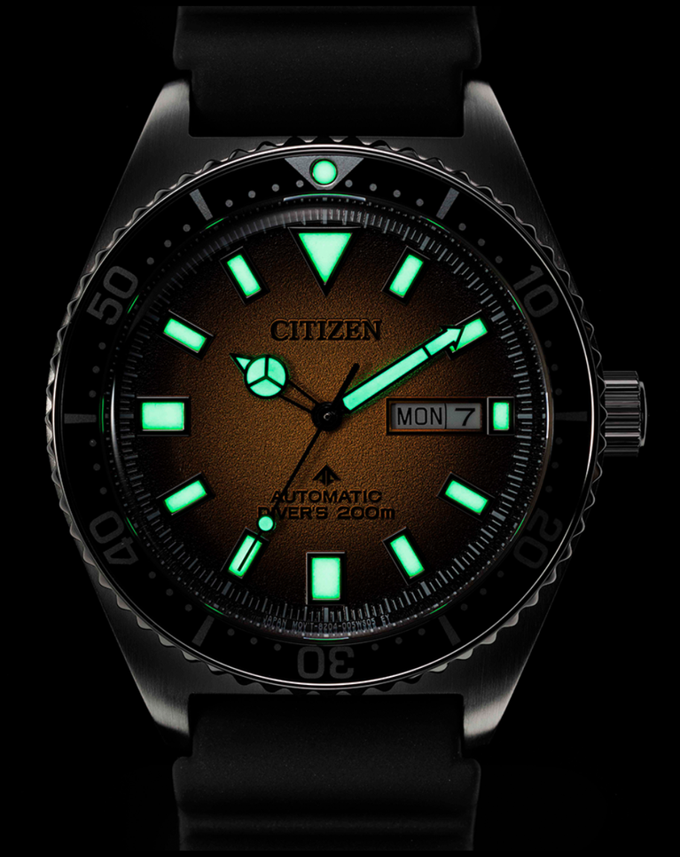 Citizen Promaster Yellow Dial Automatic Mens Watch - NY0120-01X