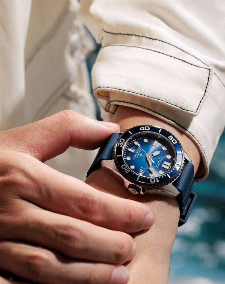 Citizen Promaster Eco Drive Blue Divers Watch - BN0267-04L