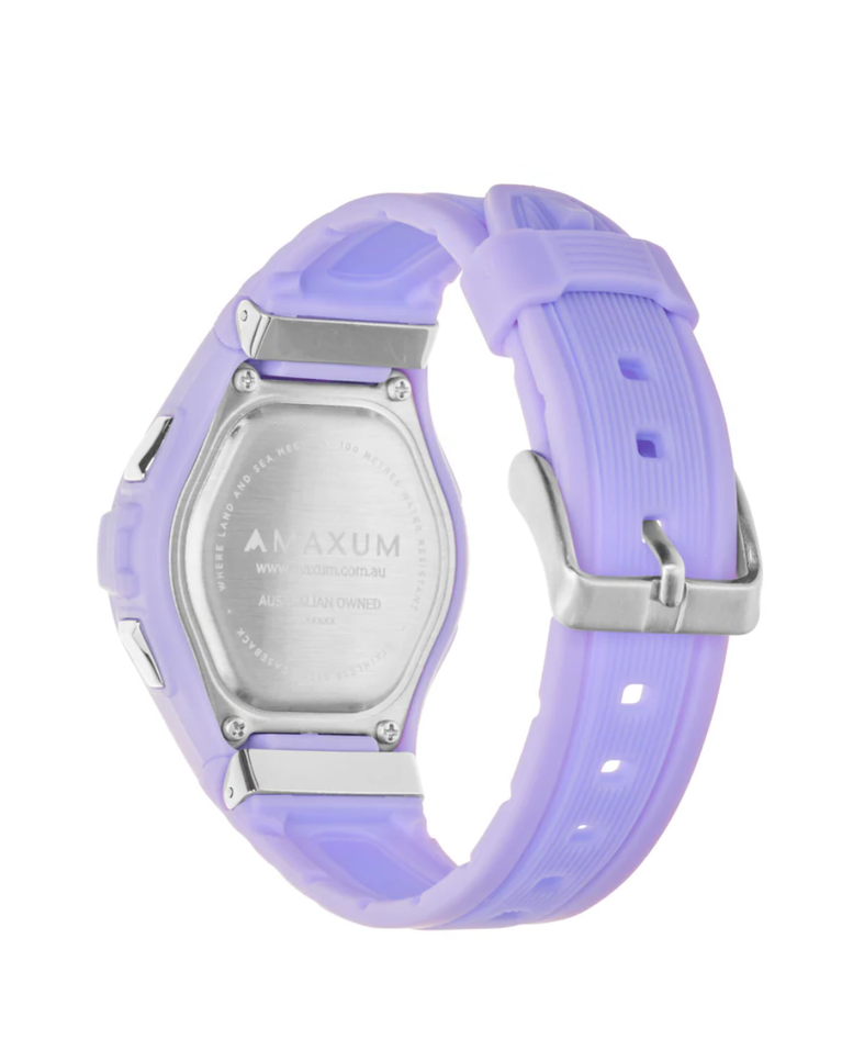 Maxum Candy Purple Womens Sports Digital Watch - X2213L1