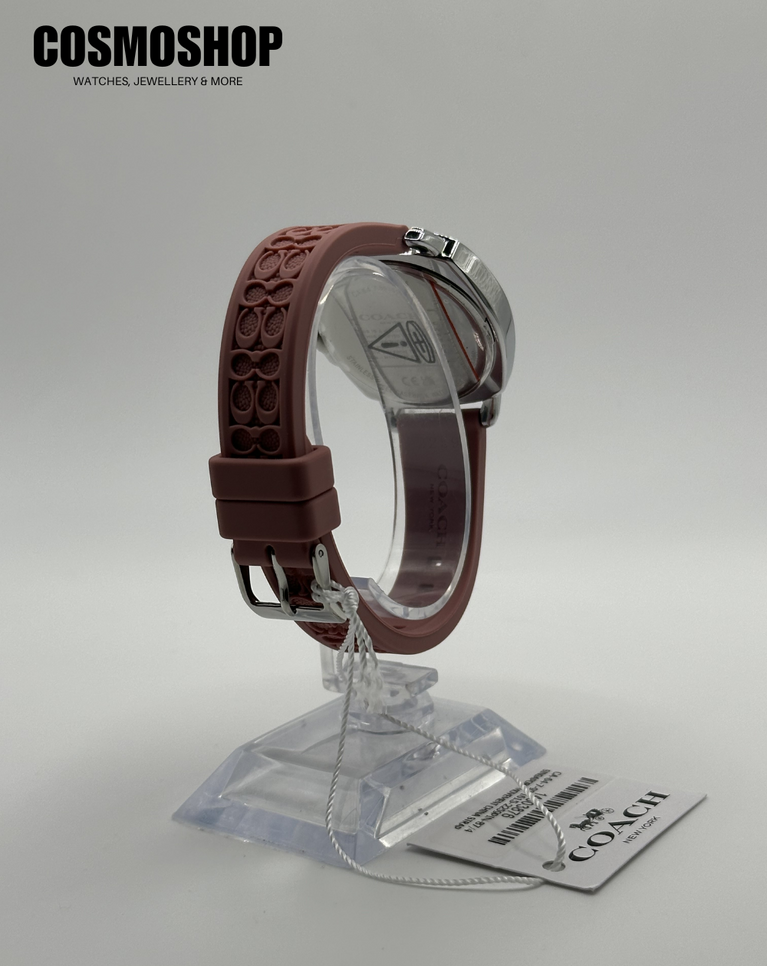 Coach "Boyfriend" Pink Strap Ladies Watch - 14503876