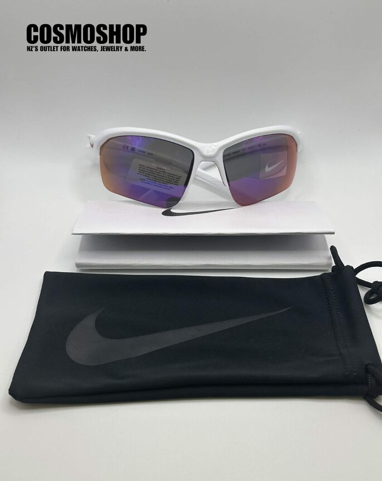 Nike Skylon Rise White/Red Mens Sunglasses - NKIB3520X.100.70/17