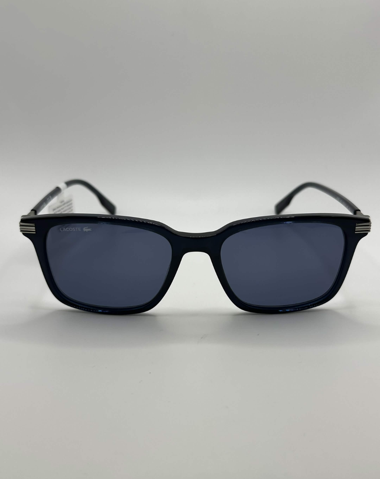 Lacoste Mens Sqaure Classic Dark Blue Sunglasses - L6035S.410.53/18
