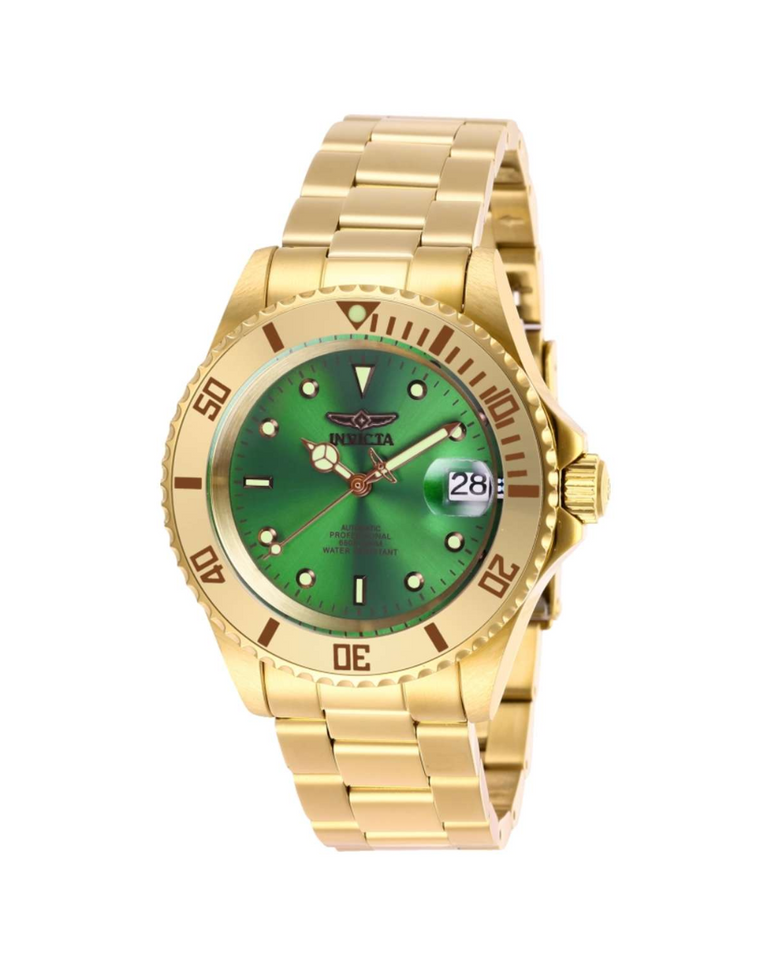 Invicta Gold/Emerald Automatic Men's Watch - 28665