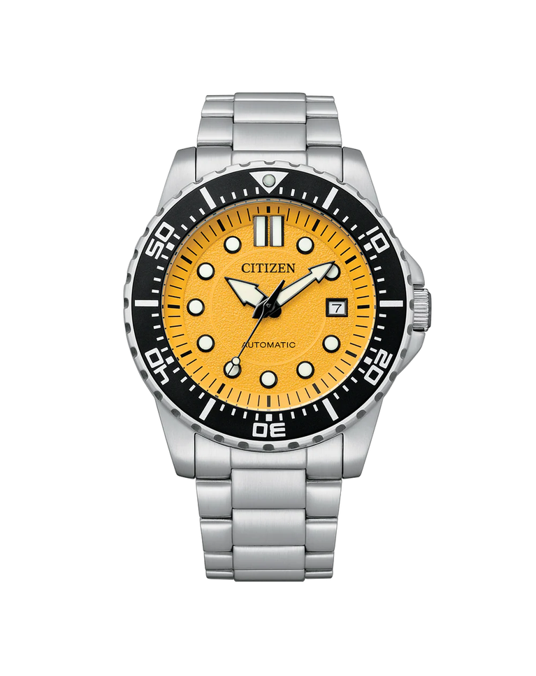 Citizen Canary Yellow Automatic Men's Watch - NJ0170-83Z