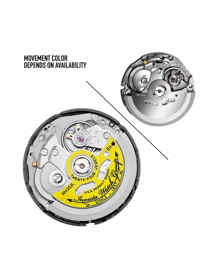Invicta Neon-Yellow Dial Automatic Men's Watch - 35842
