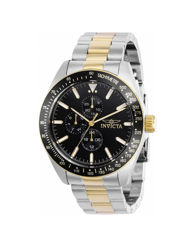 Invicta "Aviator" Men's Two Tone Stainless Steel Men's Watch - 38969