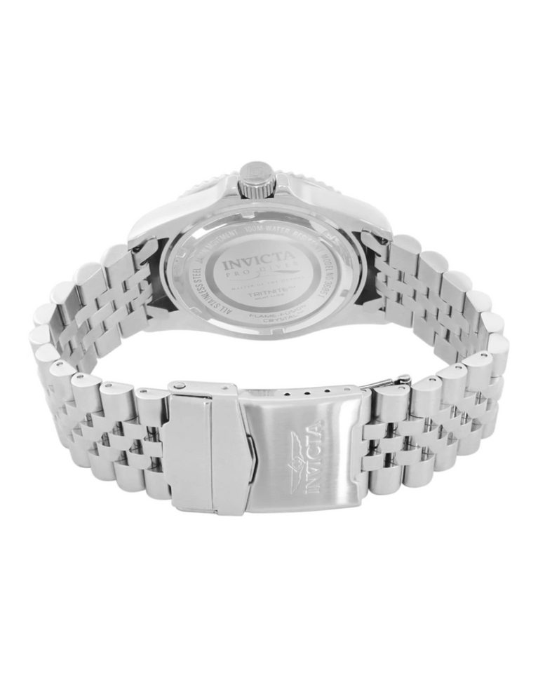 Invicta Pro Diver Green/Red Bezel Men's Quartz Watch - 43750