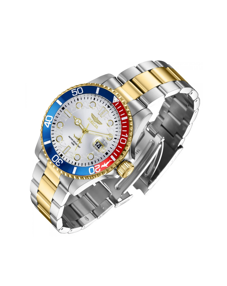 Invicta Pro Diver "Mako" Pepsi Two Tone Men's Watch - 44710