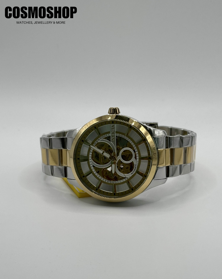 Invicta Automatic Skeleton Gold Men's Watch - 46737