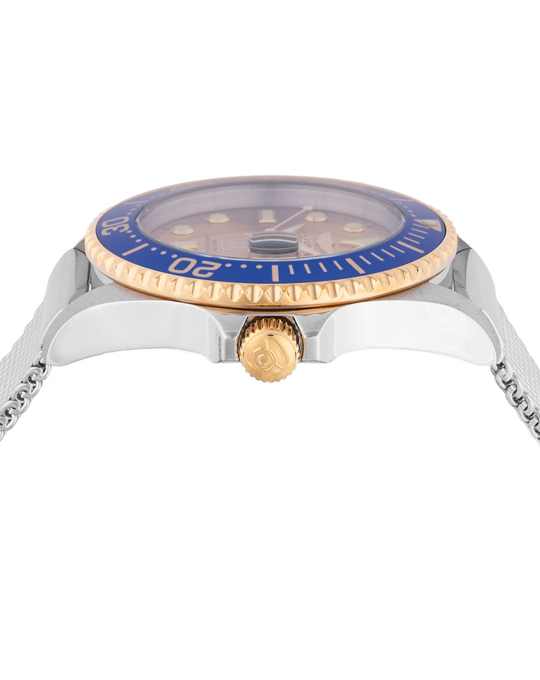 Invicta Grand Diver Gold/Blue Men's Watch + Extra Strap - 48216