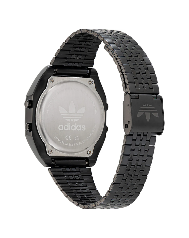 Adidas Originals Digital Two Black Unisex Watch - AOST22073