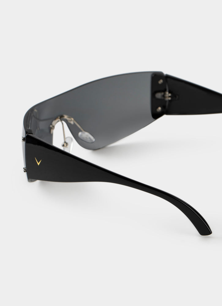 Vendetta Cover Girl Ladies Black Sunglasses - 61289