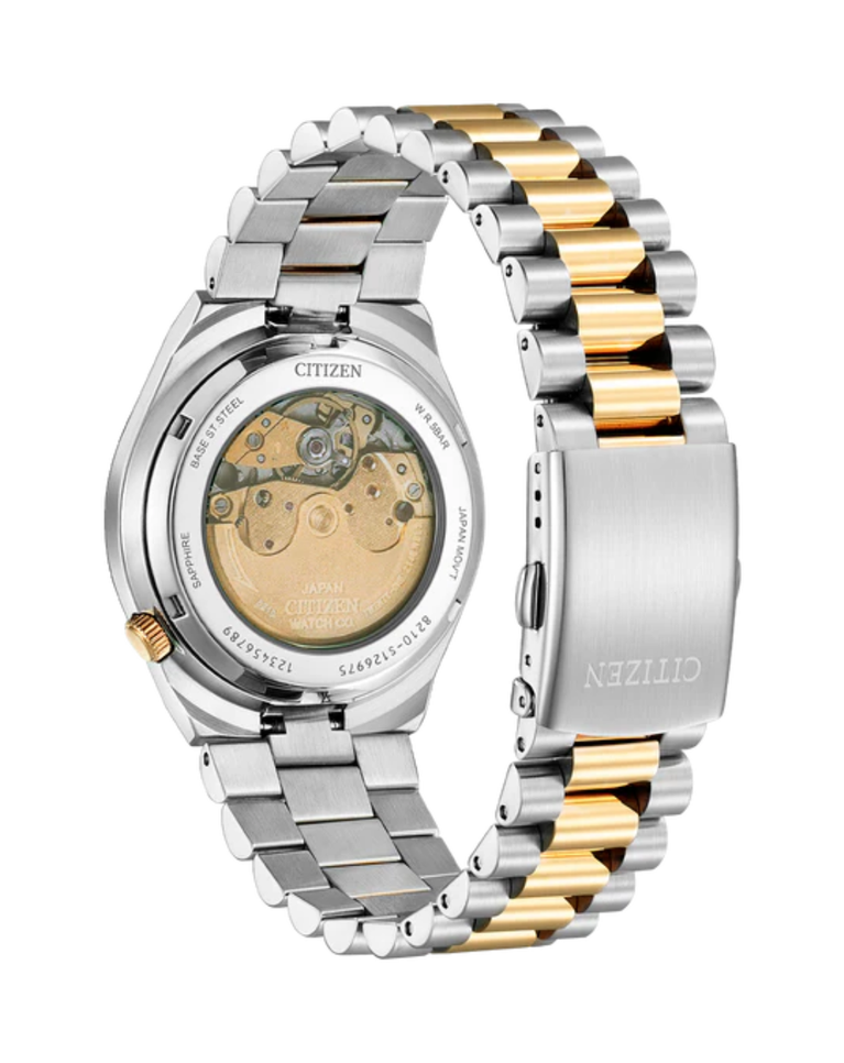 Citizen Two Tone Rose Gold Tsuyosa Automatic Watch - NJ0154-80H