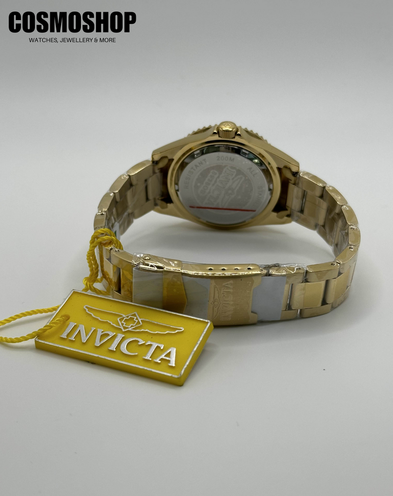 Invicta Pro Diver Yellow Gold Plated Unisex Watch - 8938OB
