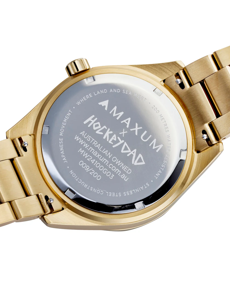 Maxum Unhinged X Hockey Dad Duo Tone Mens Watch - MW24100G03