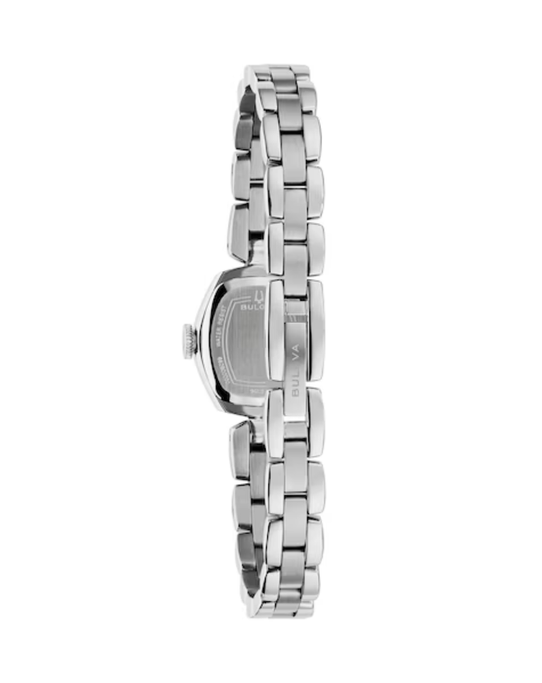 Bulova Goddess of Time Quartz Blue Dial Ladies Watch - 96L361