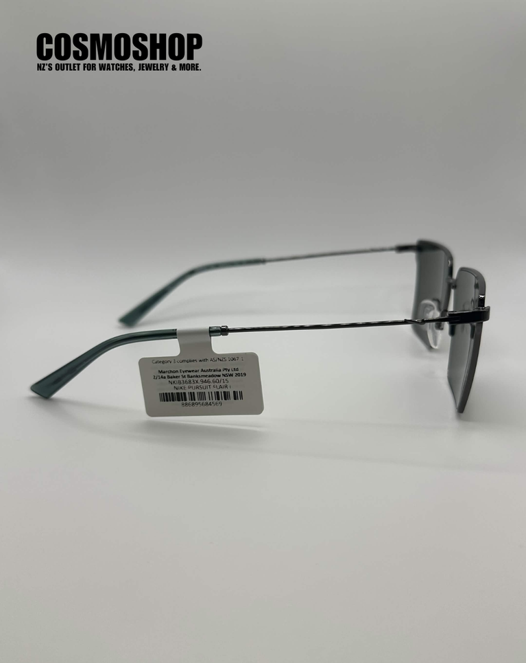 Nike Pursuit Flair Gunmetal Green Mens Sunglasses - NKIB3683X.946.60/15