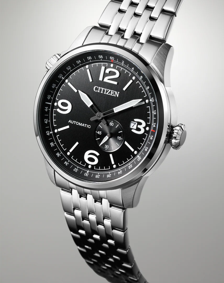Citizen Automatic Black Dial Gents Watch - NJ0140-84E