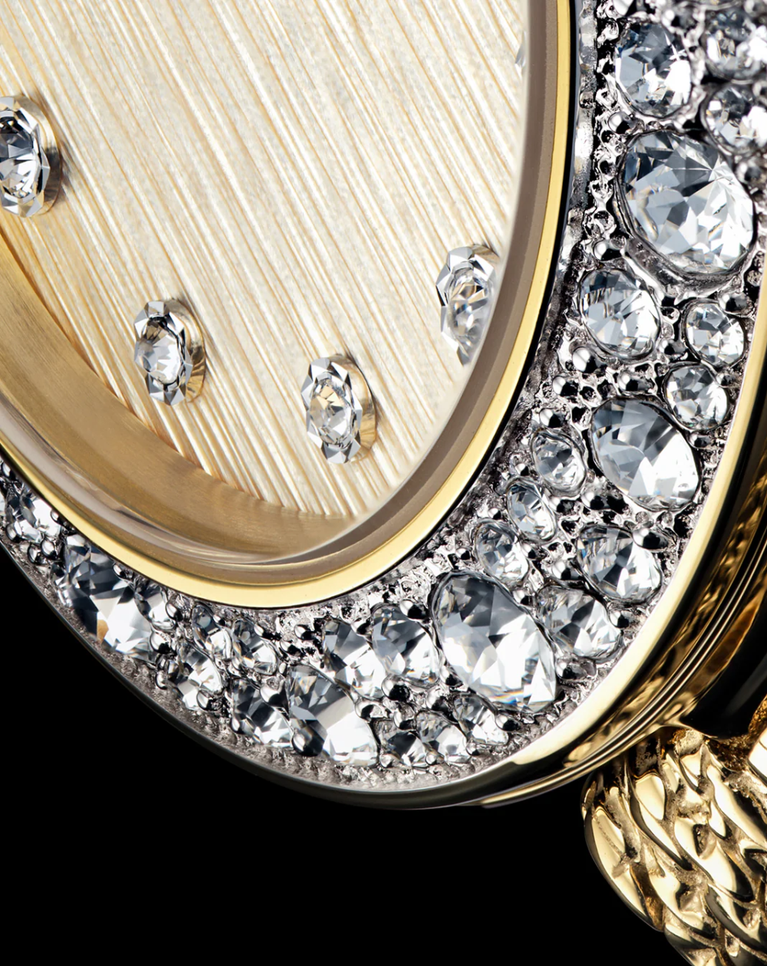 Bulova Classic Champagne Crystal Gold Ladies Watch - 98L321
