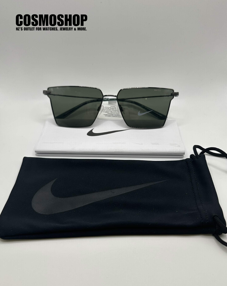 Nike Pursuit Flair Gunmetal Green Mens Sunglasses - NKIB3683X.946.60/15