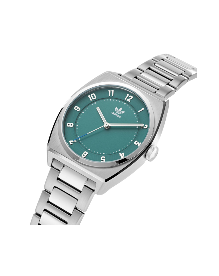 Adidas Code Two Modern Green Dial Unisex Watch - AOSY22027