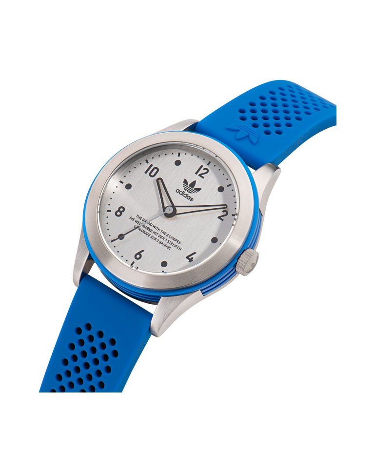Adidas Code Three Blue Strap Mens Watch - AOSY23032