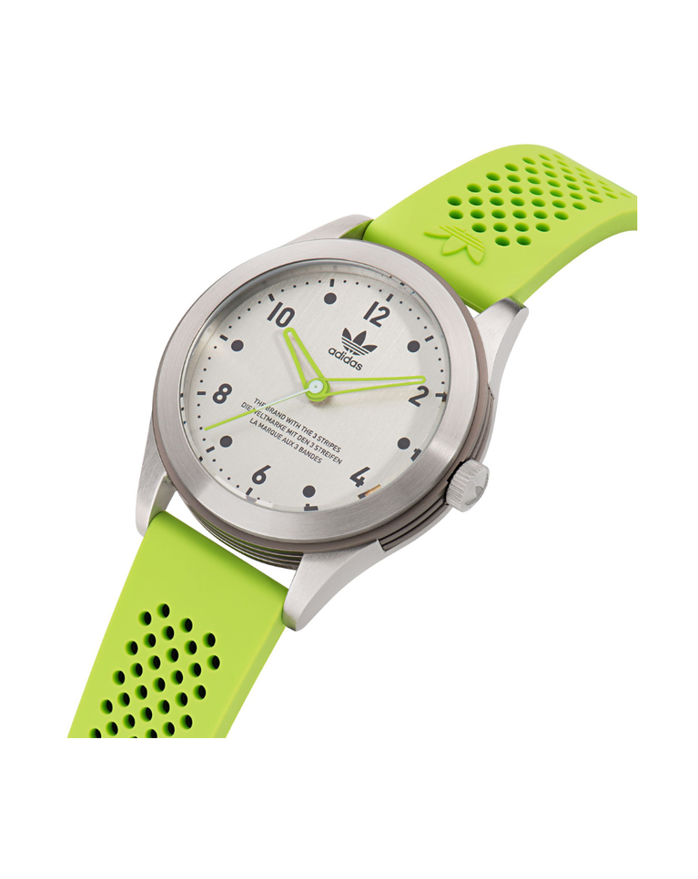 Adidas Code Three Neon Green Mens Watch - AOSY23034