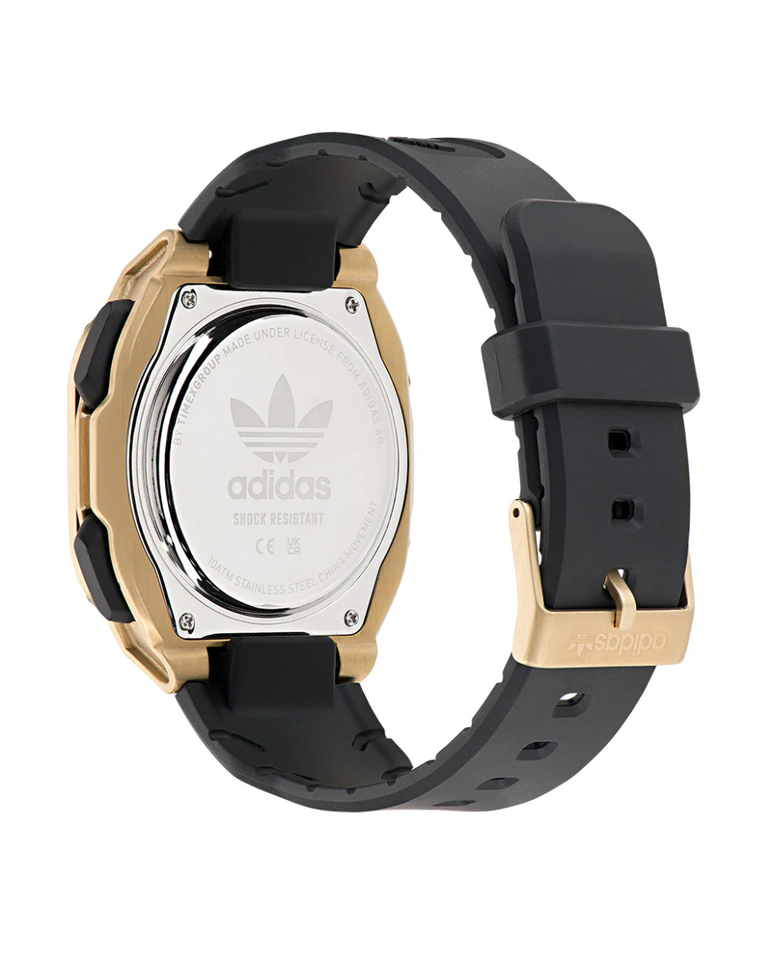 Adidas Originals City Tech One Gold Digital Watch - AOFH23501