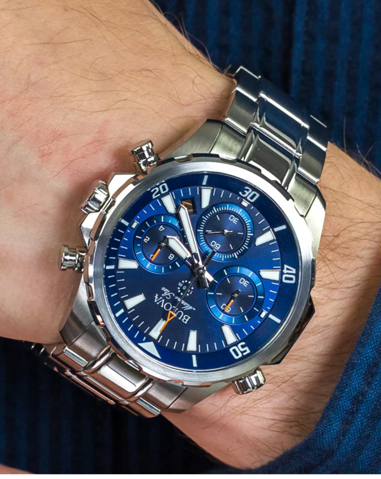 Bulova Marine Star Special Edition Chronograph Mens Watch - 96B256