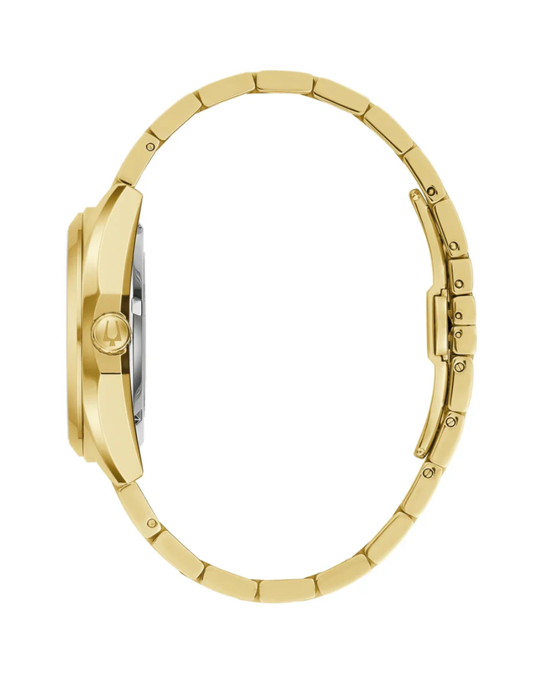 Bulova Surveyor Gold Automatic Unisex Watch - 97A182