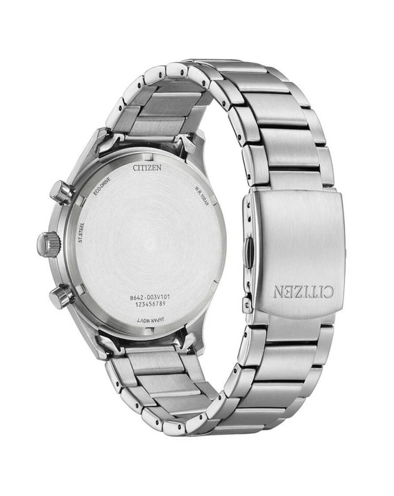Citizen Eco Drive Chronograph Black Dial Men's Watch - CA7028-81E