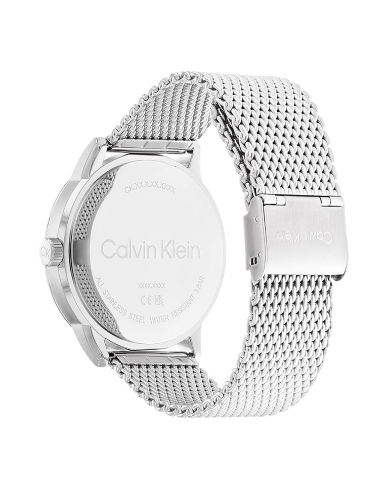 Calvin Klein Mesh Black Dial Multi-function Men's Watch - CK25200213