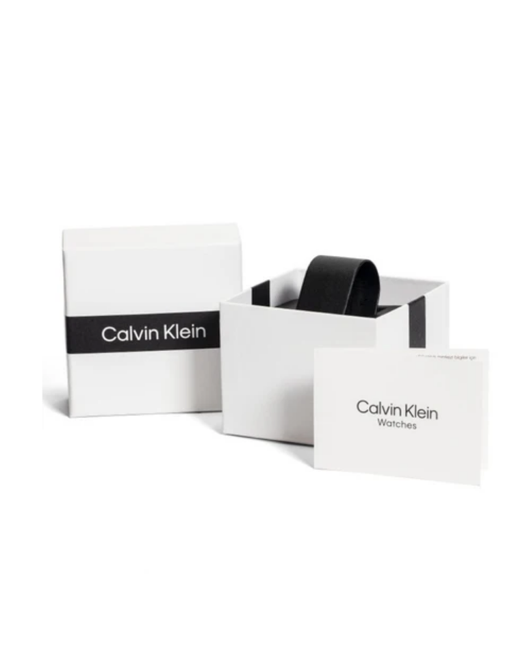 Calvin Klein "Iconic" Silver Tone Analog Men's Watch - CK25200342