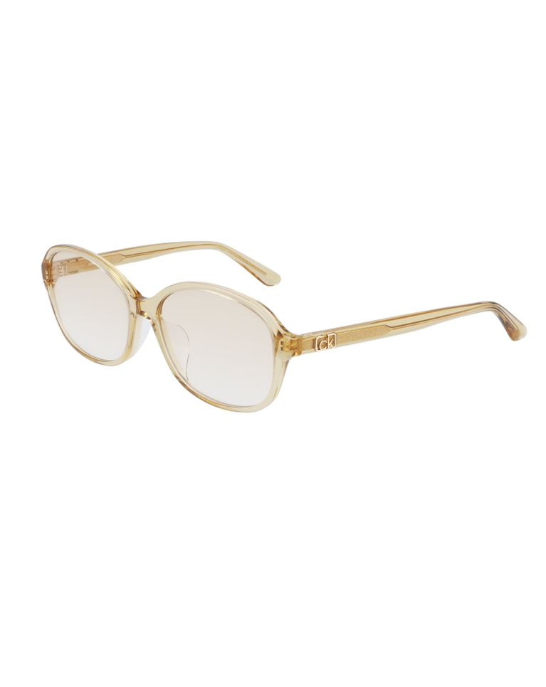Calvin Klein Low Bridge Fit Unisex Gold Sunglasses - CK20550SA.281.58/16
