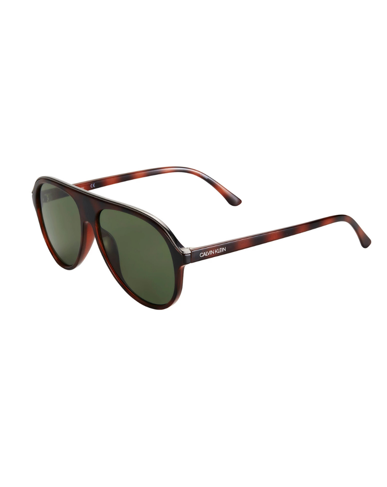 Calvin Klein White Sun Tortoise Men's Sunglasses - CK20522S/57/TORTOISE