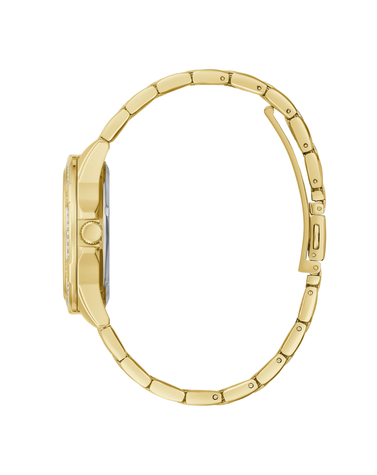 Caravelle by Bulova "Aqualuxx" Gold Studded Ladies Watch - 44M116