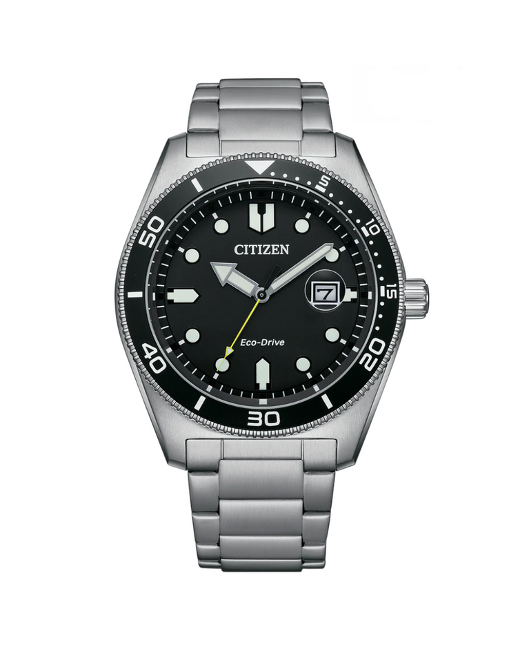 Citizen Classic Sport Eco Drive Black Dial Mens Watch - AW1760-81E