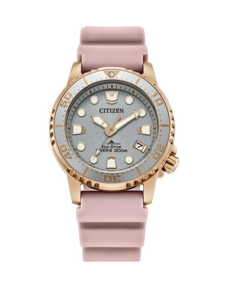 Citizen Promaster Rose Gold Ladies Eco-Drive Watch - EO2023-00A