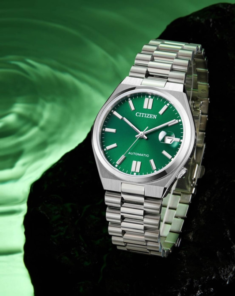 Citizen Tsuyosa Automatic 40mm Green Dial Mens Watch - NJ0150-81X