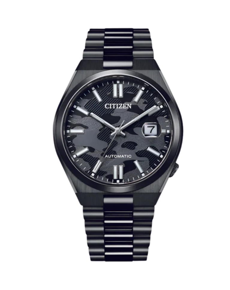 Citizen Tsuyosa Automatic Black Dial Mens Watch - NJ0155-87E