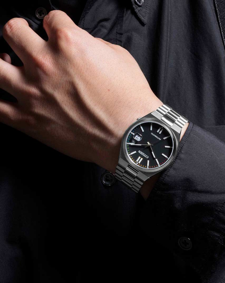 Citizen Tsuyosa Black Dial Automatic Men's Watch - NJ0151-53E