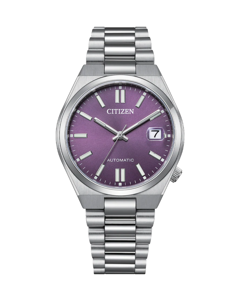 Citizen Tsuyosa "Mini" 37mm Purple Dial Automatic Watch - NJ0200-50W
