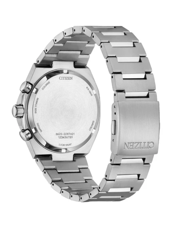 Citizen Zenshin Chrono Dial Super Titanium Bracelet - CA4610-85M