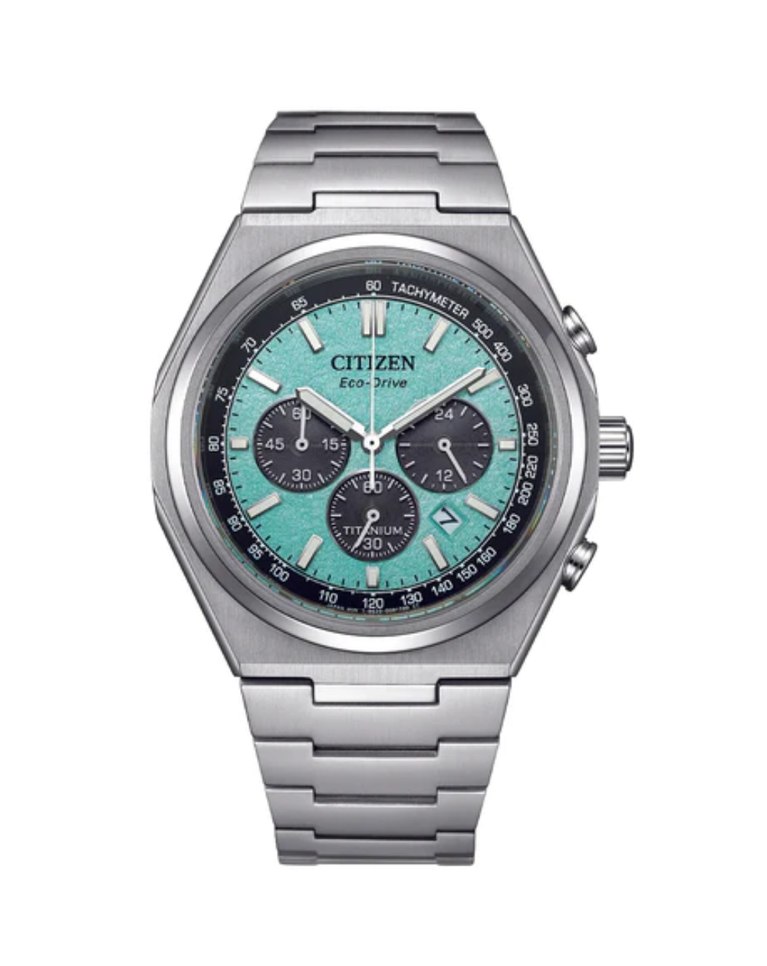 Citizen Zenshin Chrono Dial Super Titanium Bracelet - CA4610-85M