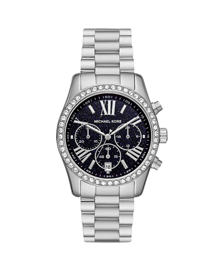 Michael Kors “Lexington” Pave Silver Tone Ladies Watch - MK7277