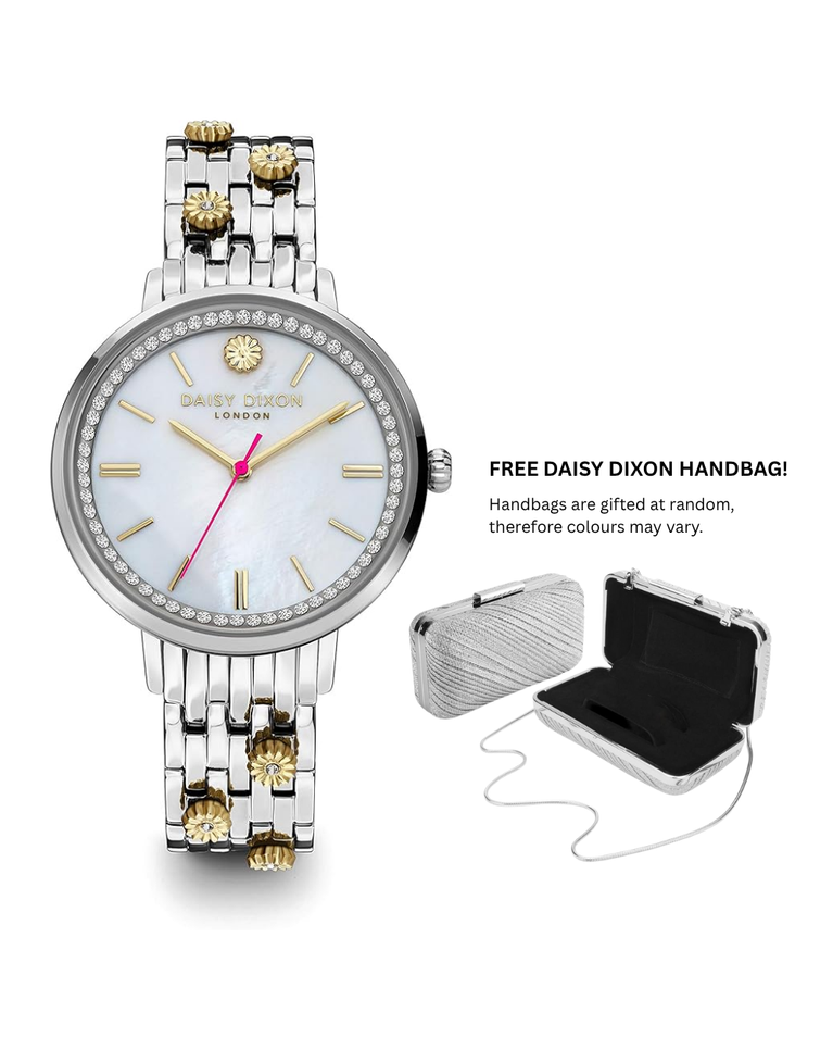 Daisy Dixon London "Daisy" Two Tone Ladies Watch - DD158SM **Customer return**