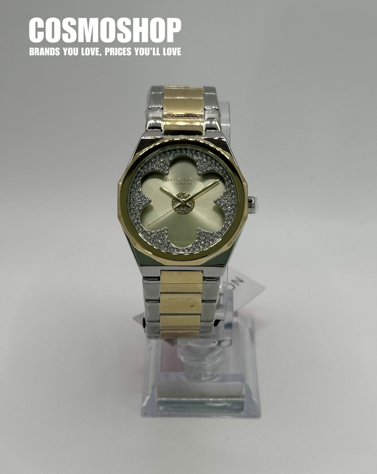 Daisy Dixon "Alessandra" Two Tone Florette Ladies Watch - DD168SGM