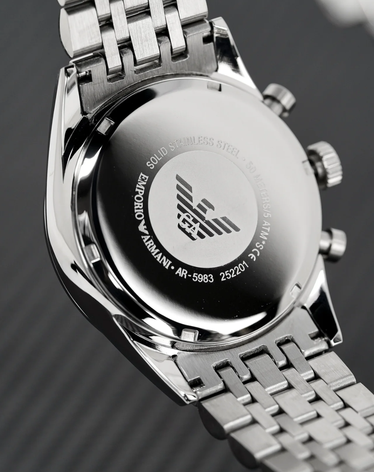 Emporio Armani Team Italia Chronograph Men's Watch - AR5983