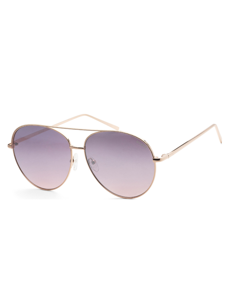 Guess Rose Gold Pink Women's Sunglasses - GF0391-28U