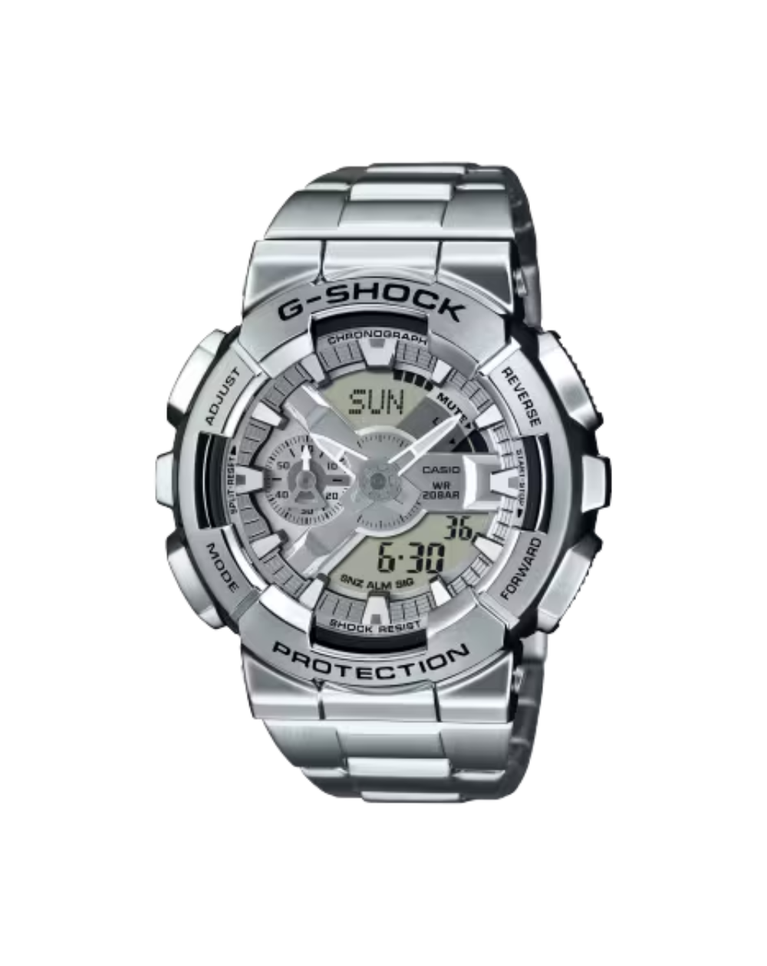 G-Shock Silver Tone Gigital All Steel Watch - GM-110D-8A